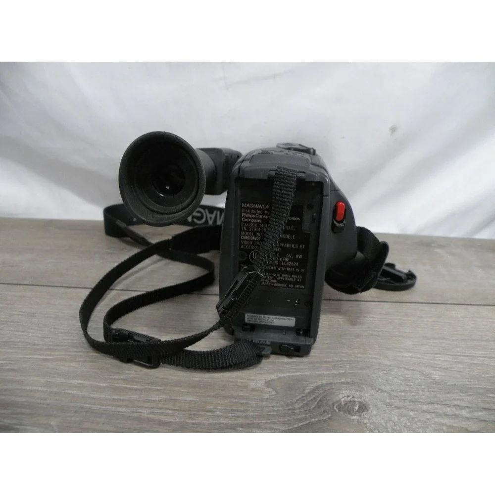 Magnavox CVR600AV01 Easy Cam Vhs-c Camcorder Black Flying Erase Head For Parts